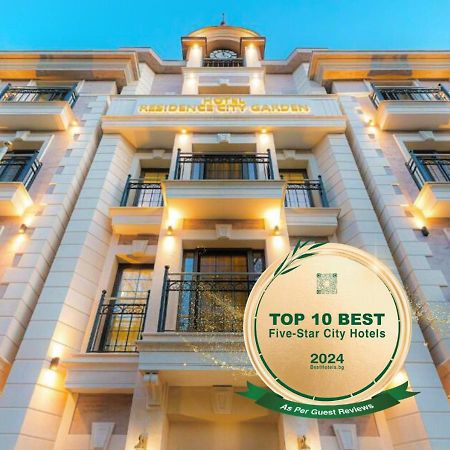 Residence City Garden - Certificate Of Excellence Top 10 Best Five-Stars City Hotels For 2024 Awarded By Htif Plovdiv Exteriér fotografie
